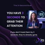 3 seconds to grab attention